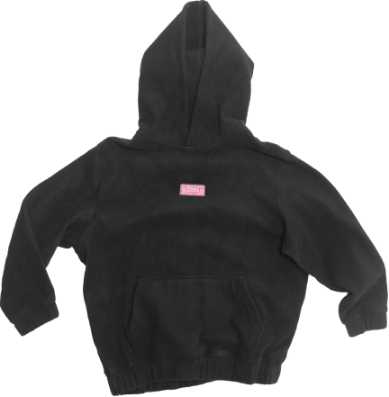 Teddy Hoodie Black